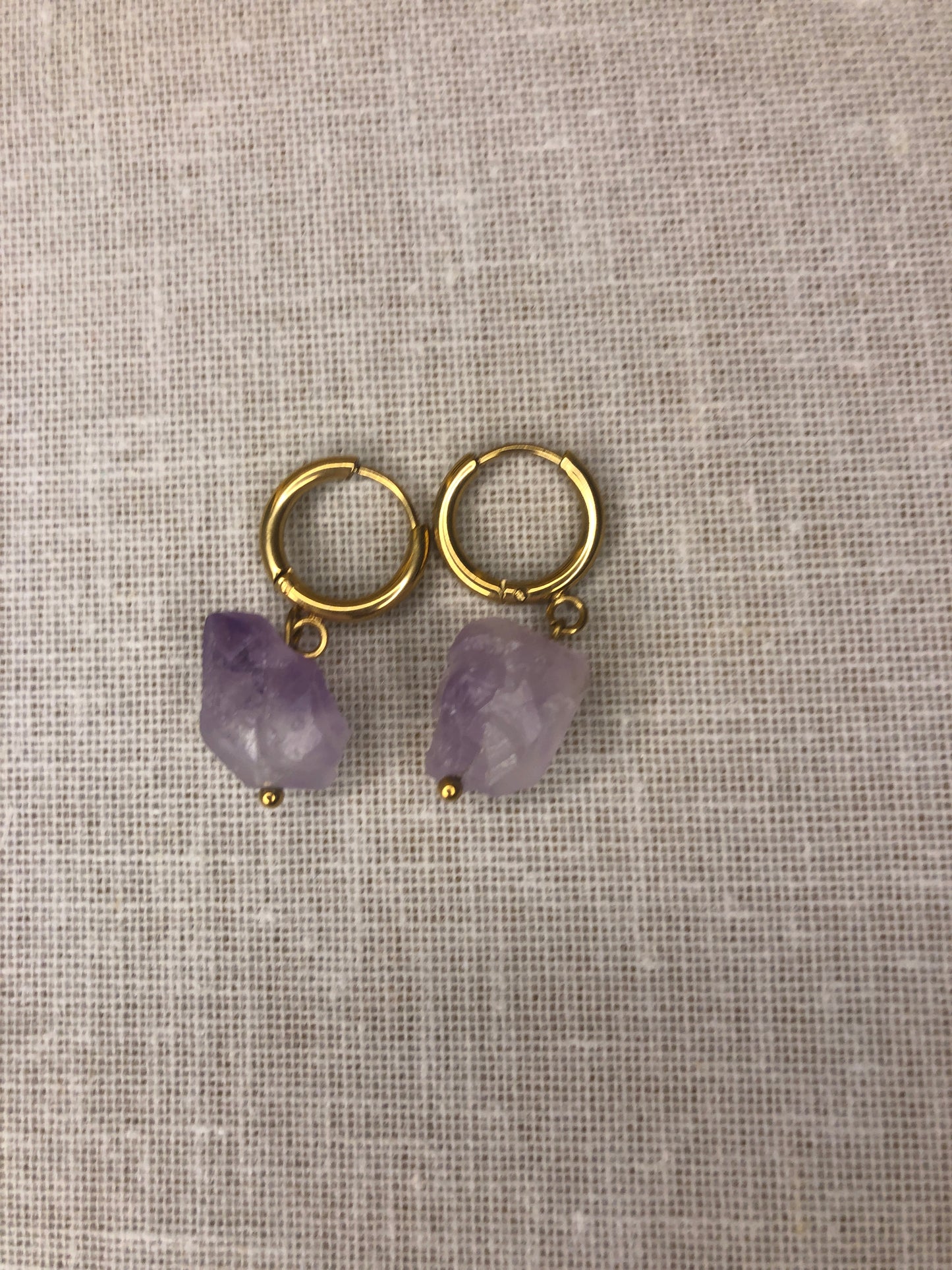 Earrings Amethyst