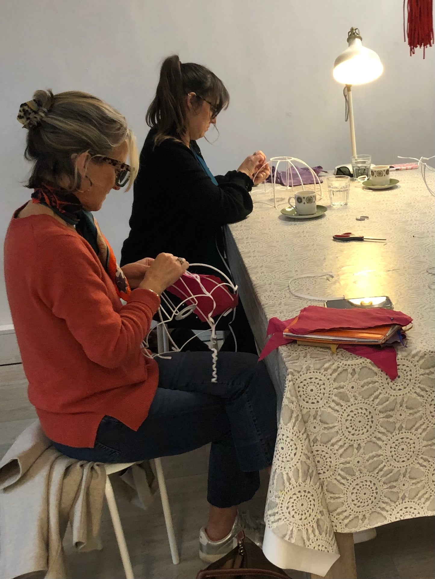 Lampshade Making workshop/soft Traditional shade