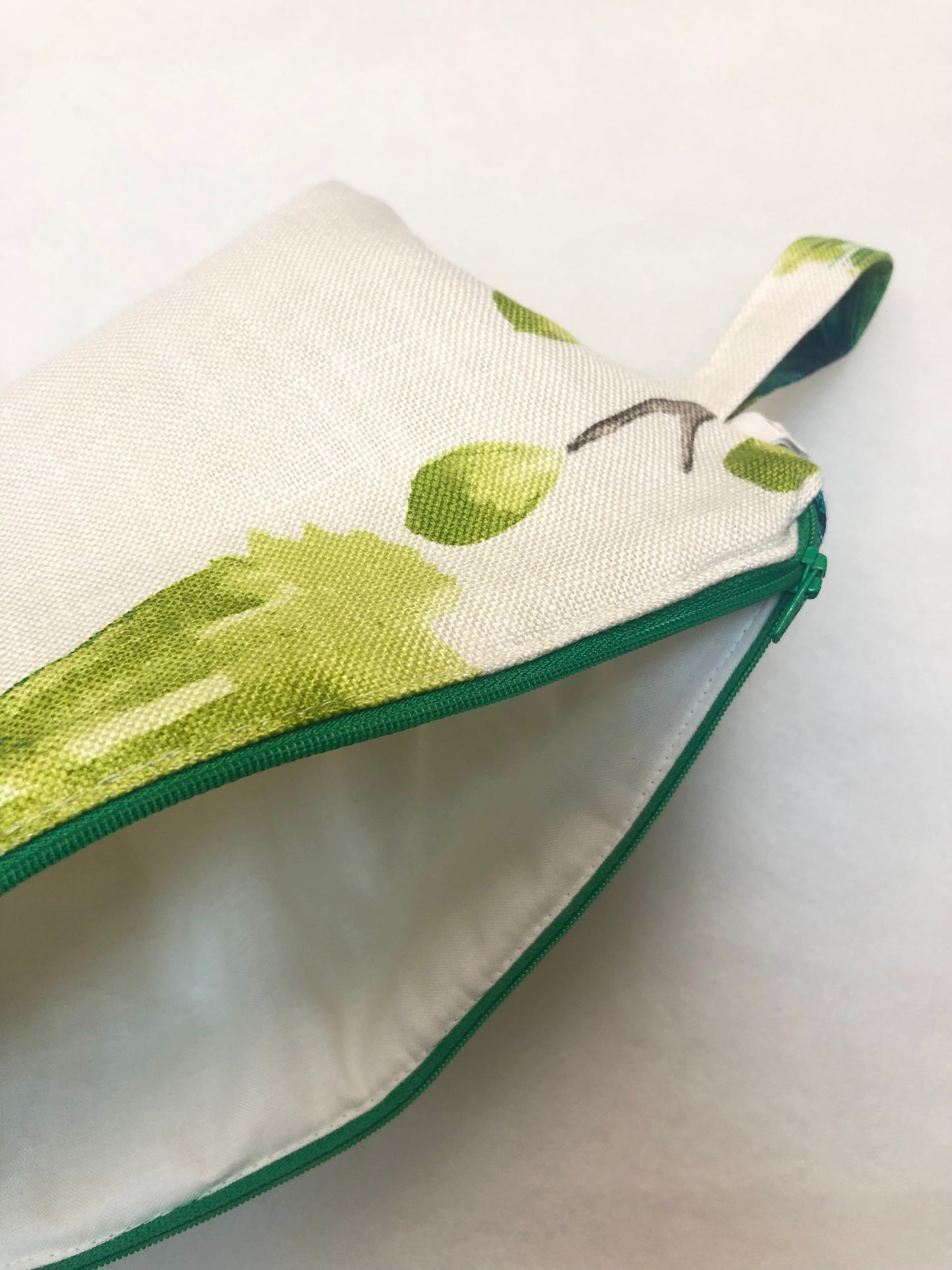 Padded Cosmetic zipped pouch.