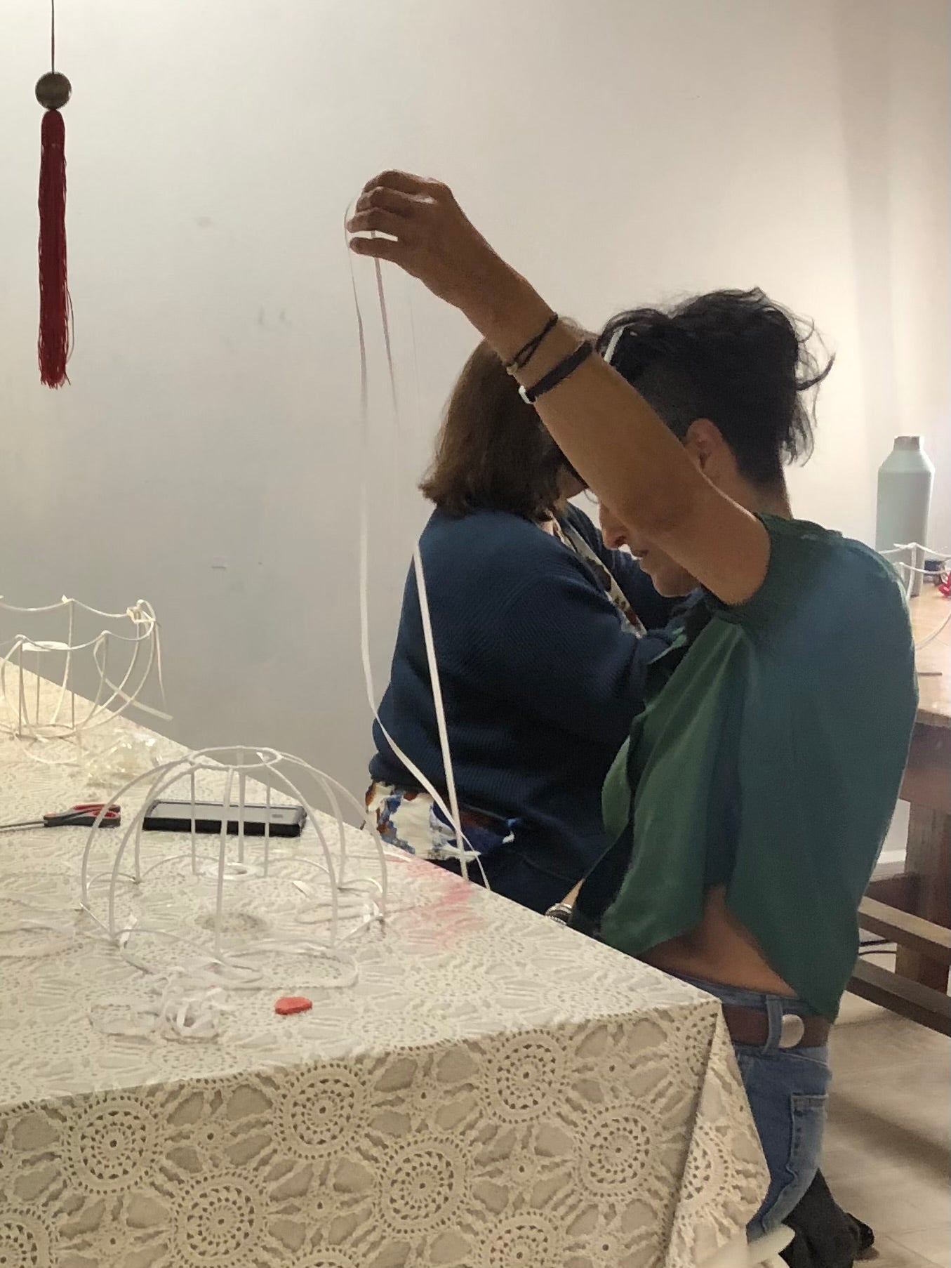 Lampshade Making workshop/soft Traditional shade
