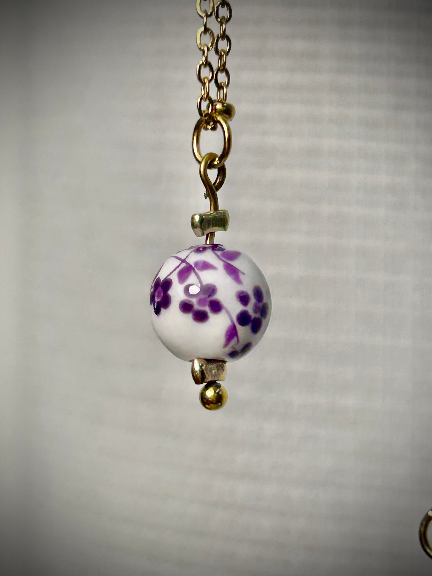 Porcelain pendants