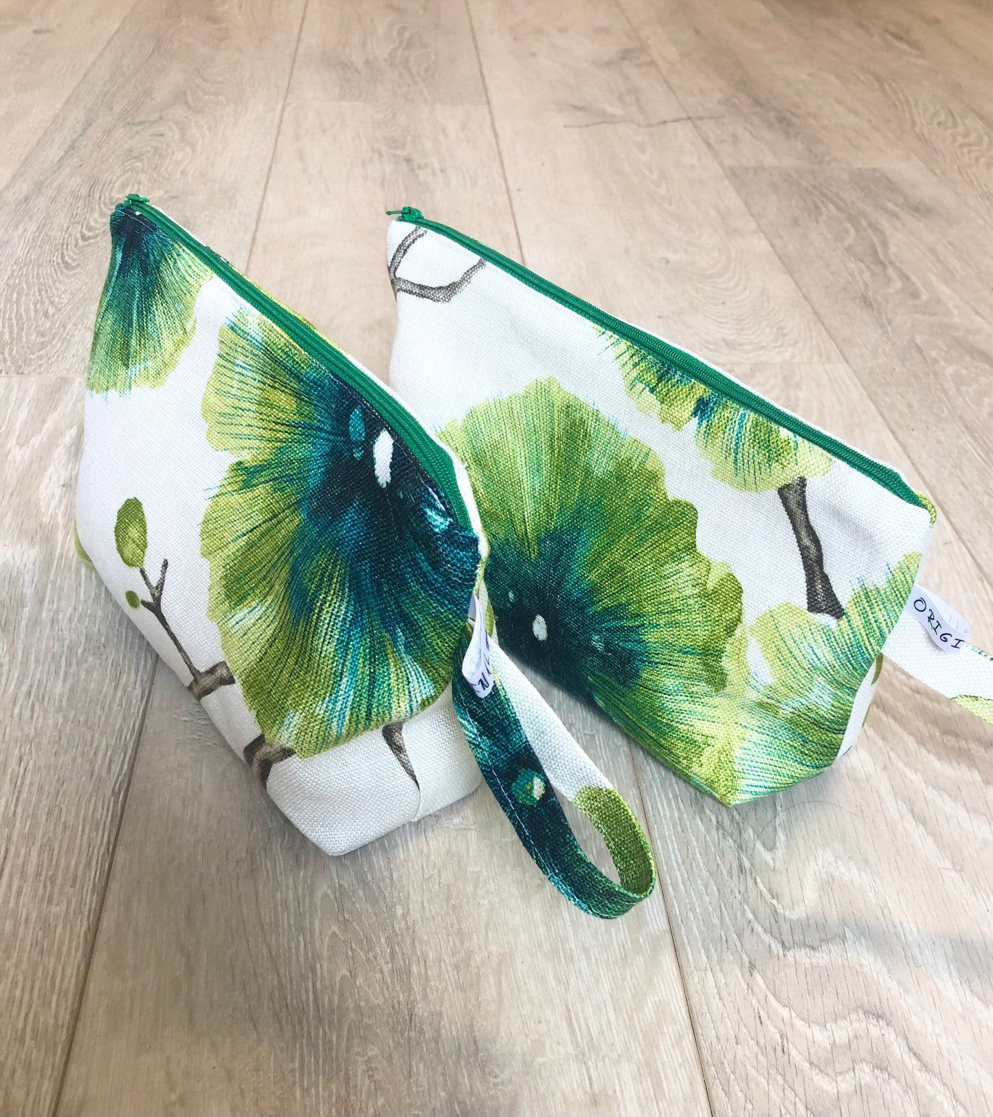 Padded Cosmetic zipped pouch.