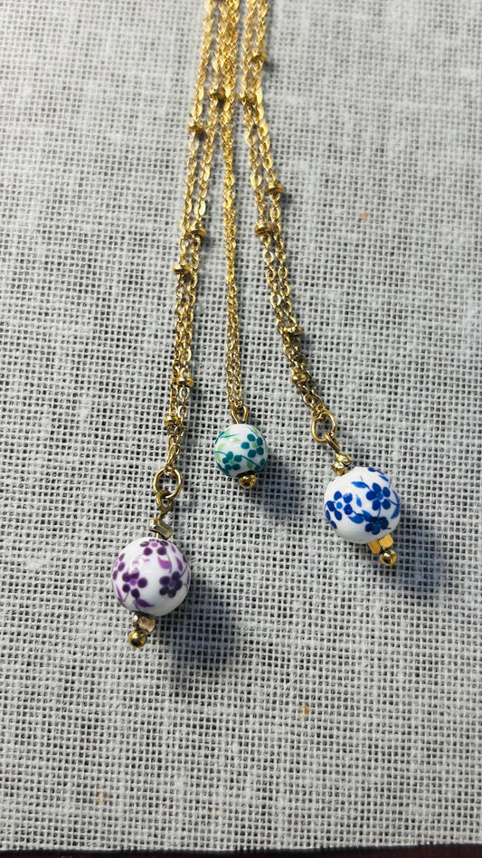 Porcelain pendants
