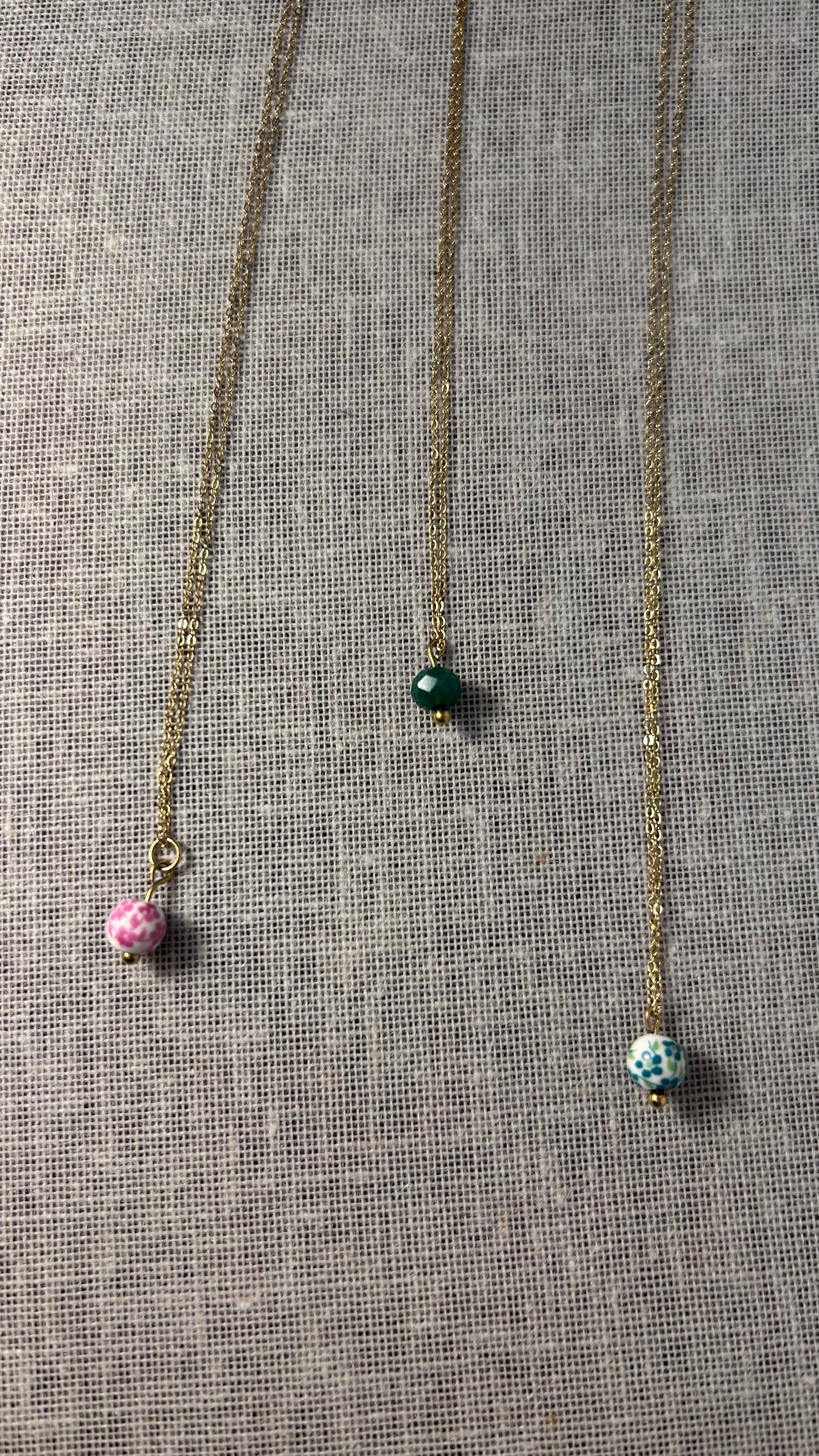 Porcelain pendants
