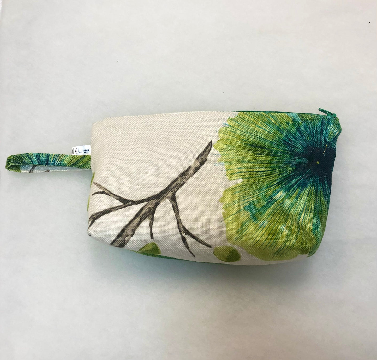 Padded Cosmetic zipped pouch.