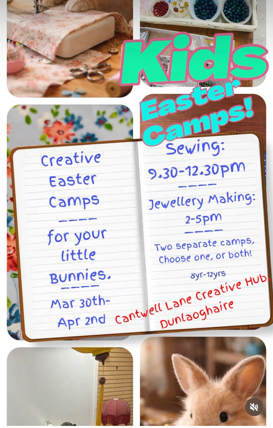 Learn to SEW, create and have fun with textiles / Easter Camp for kids 2026
